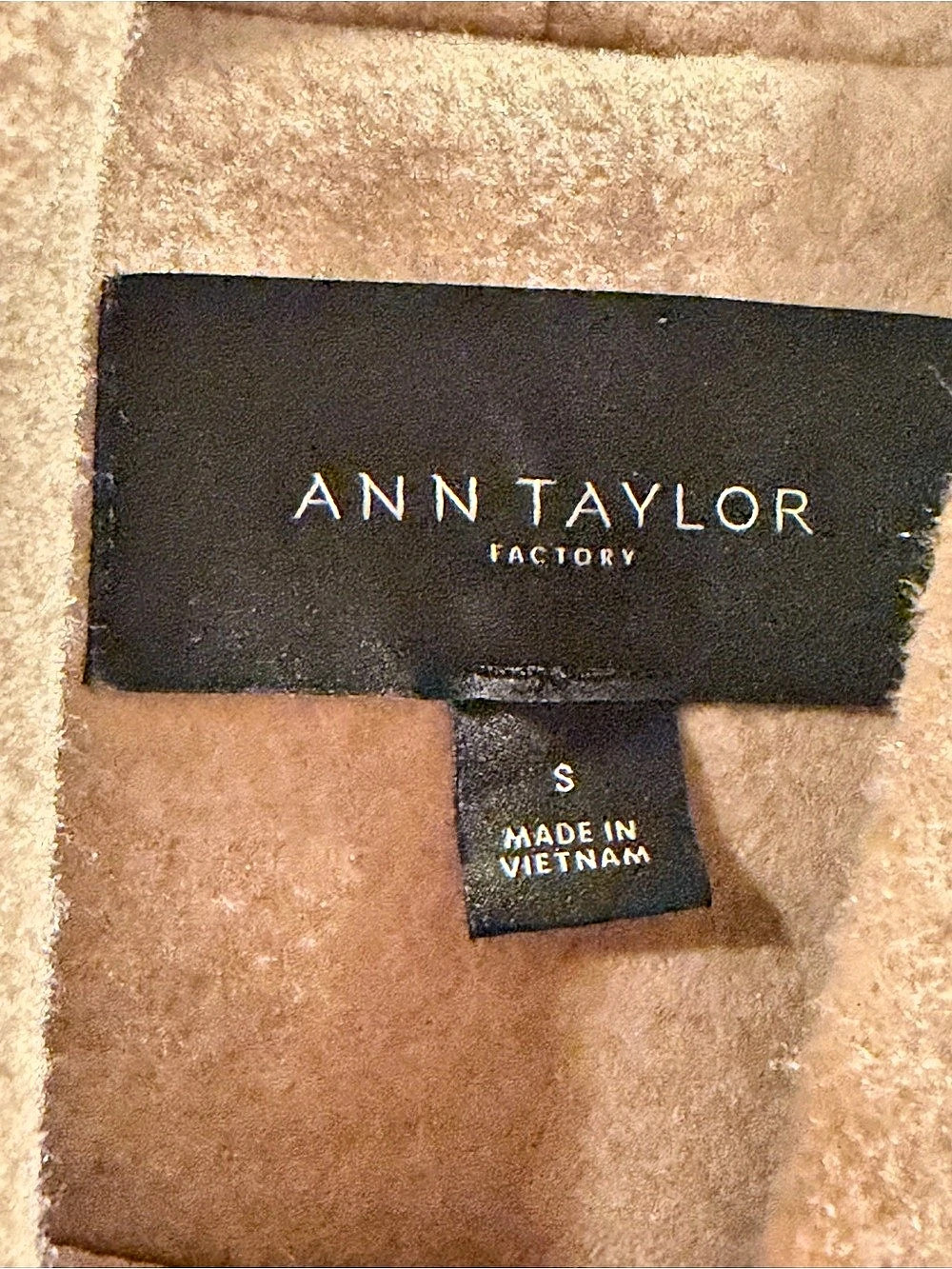 Ann Taylor Factory Women's Coat Brown Small Like New - Picture 5 of 6